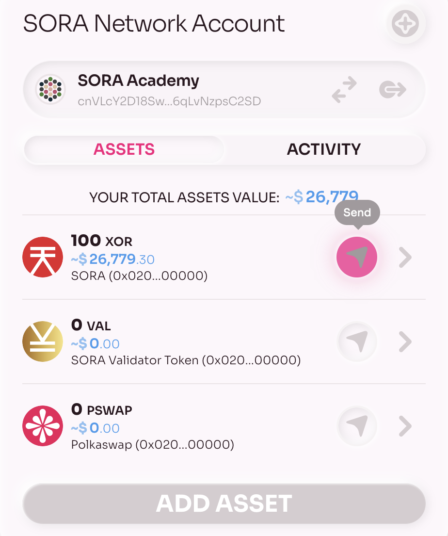 SORA Transfer | SORA Docs | Welcome to the SORA Wiki